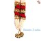 Pack of 2 Varmala for Wedding Artificial Mala for Bride and Groom Indian Milni Mala Wedding Garland Haar 24 Inch Muslim Punjabi Jaimala Nikkah